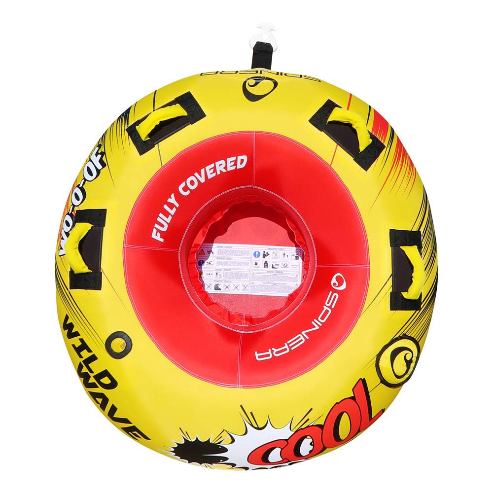 Spinera Wild Wave funtube 1 persona rosso/giallo 2