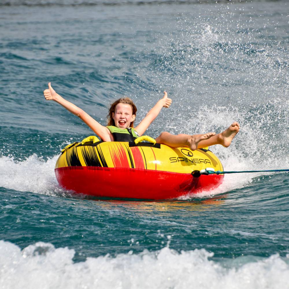 Spinera Wild Wave funtube 1 persona rosso/giallo 5