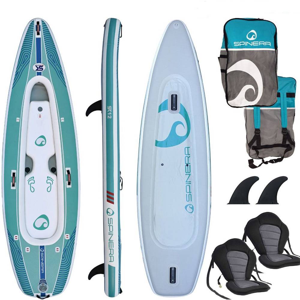 Spinera gonfiabile 2 in 1 sup kayak 12.0 foto 1
