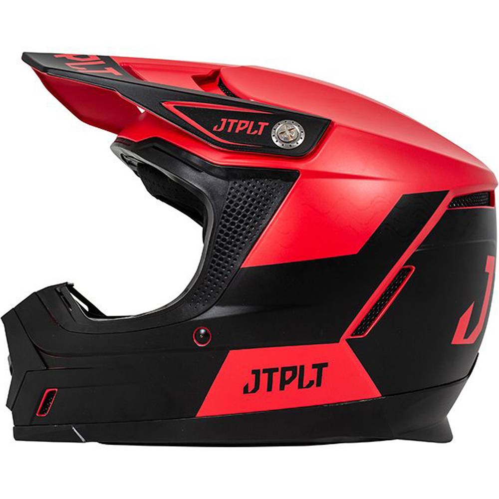 Vault casco da sport acquatici nero/rosso