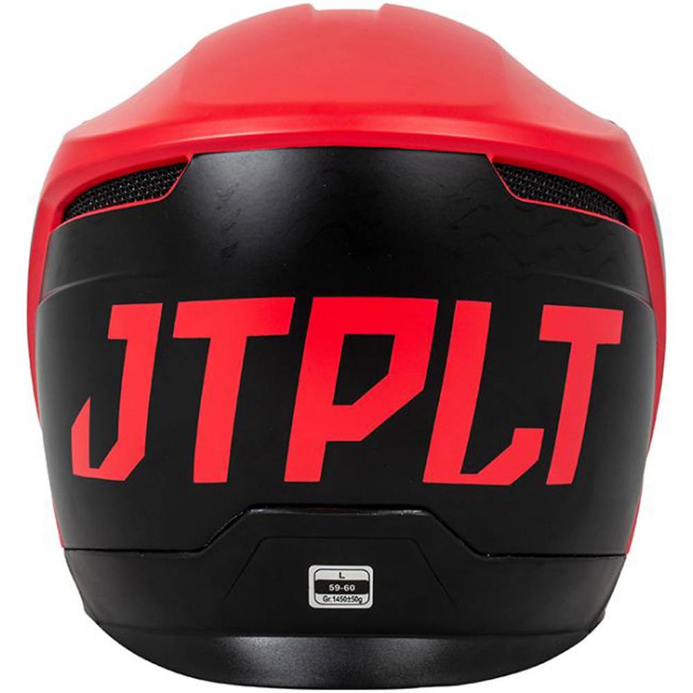 Jetpilot Vault casco da sport acquatici nero/rosso 2