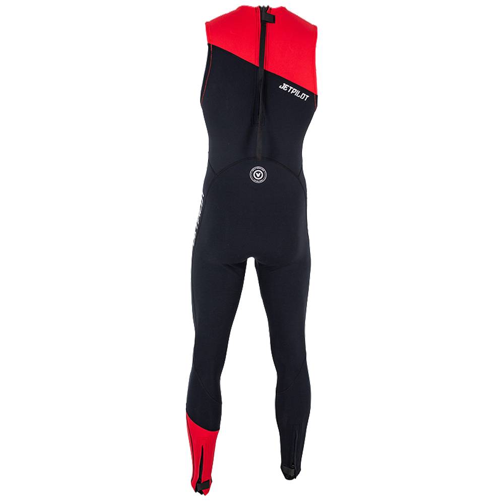 Jetpilot Venture long john uomo nero rosso 3