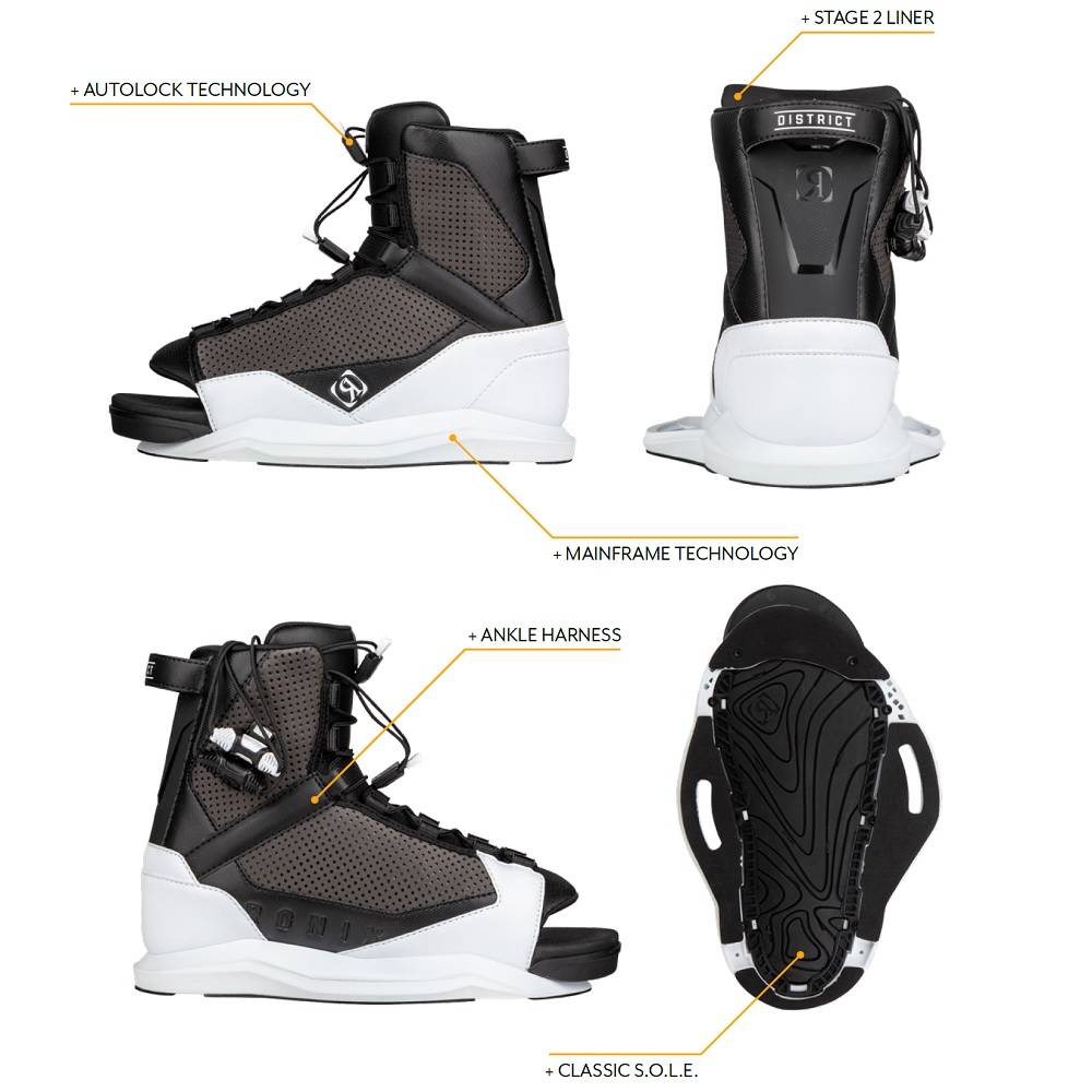 Ronix District attacchi da wakeboard 3
