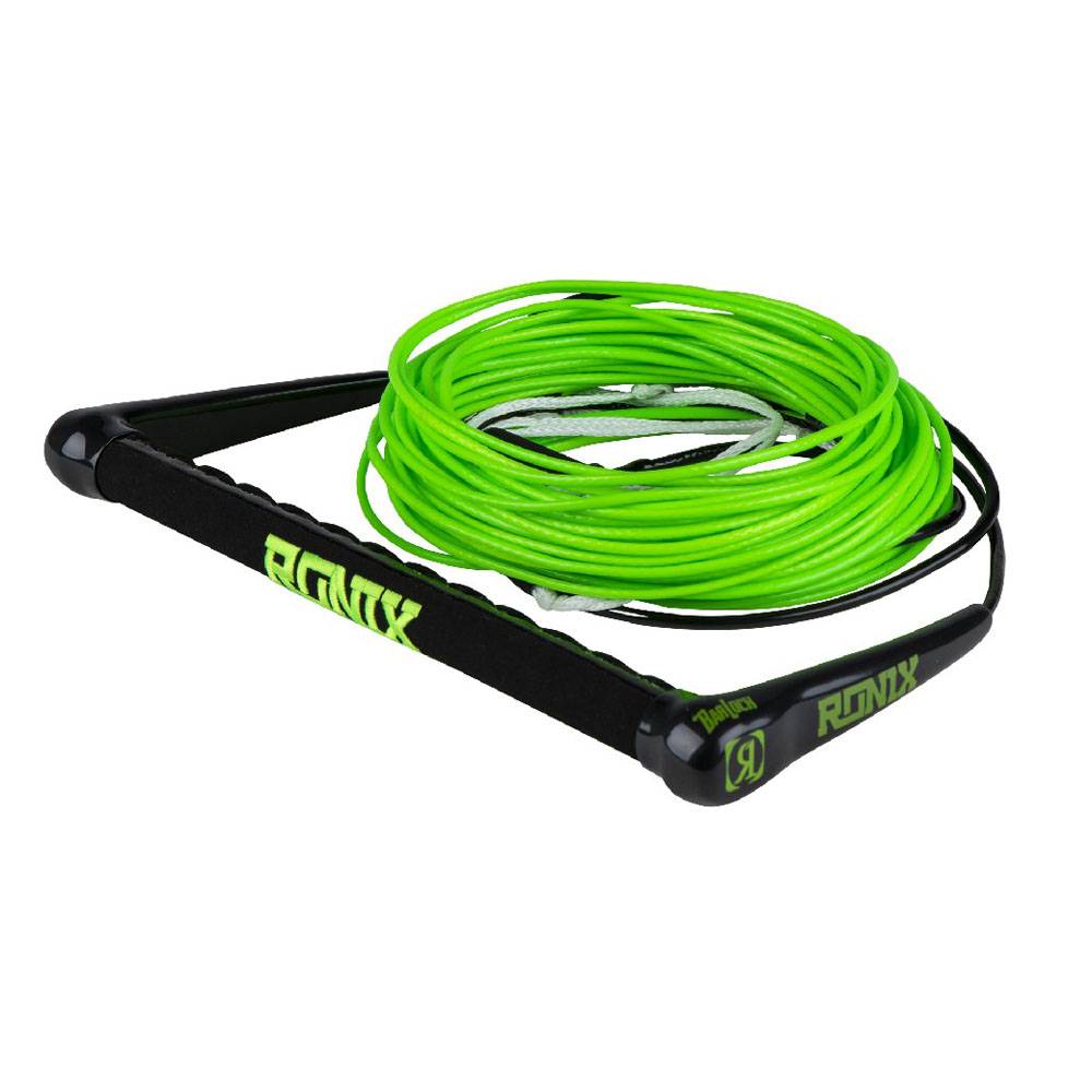 Combo 5.0 corda e maniglia da wakeboard verde