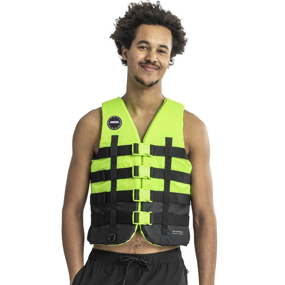 4 Buckle giubbotto di salvataggio 50N verde lime