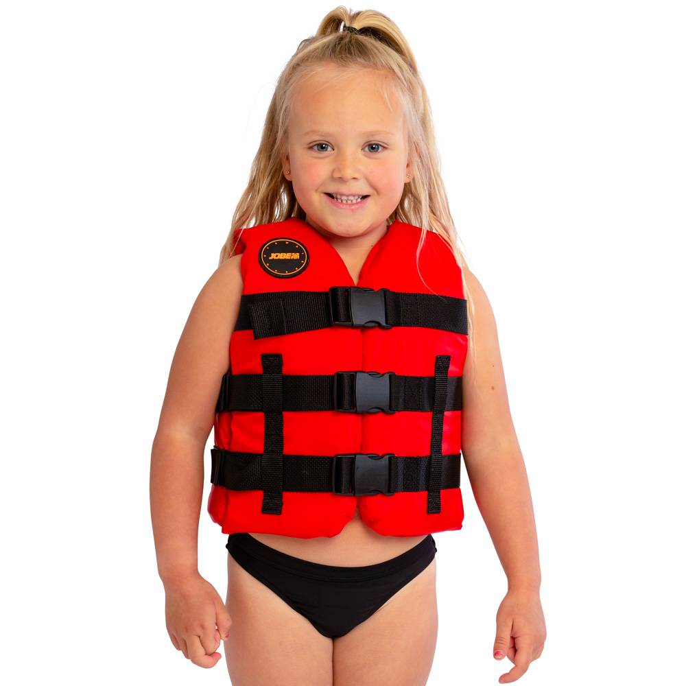 Nylon giubbotto salvagente da bambini 50N rosso