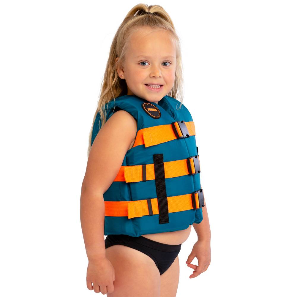 Nylon giubbotto salvagente da bambini 50N Teal