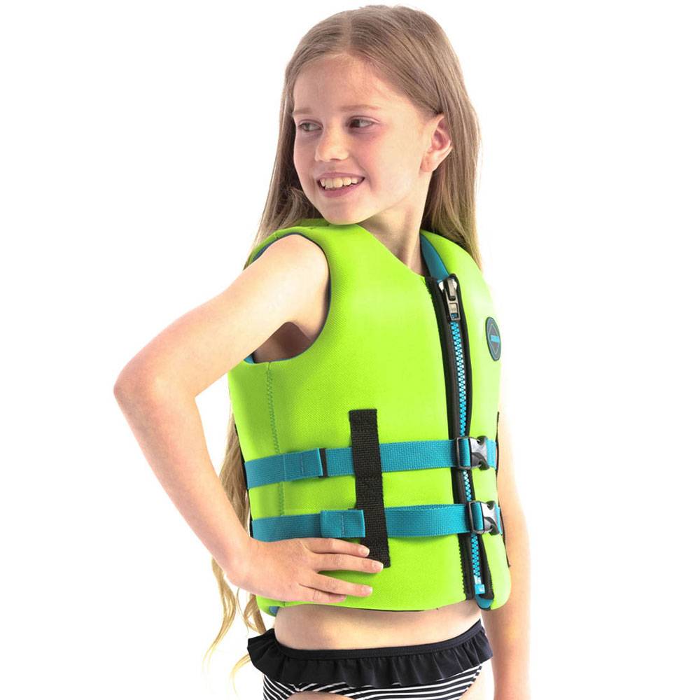 Jobe Neoprene giubbotto salvagente da bambini 50N Lime verde 3