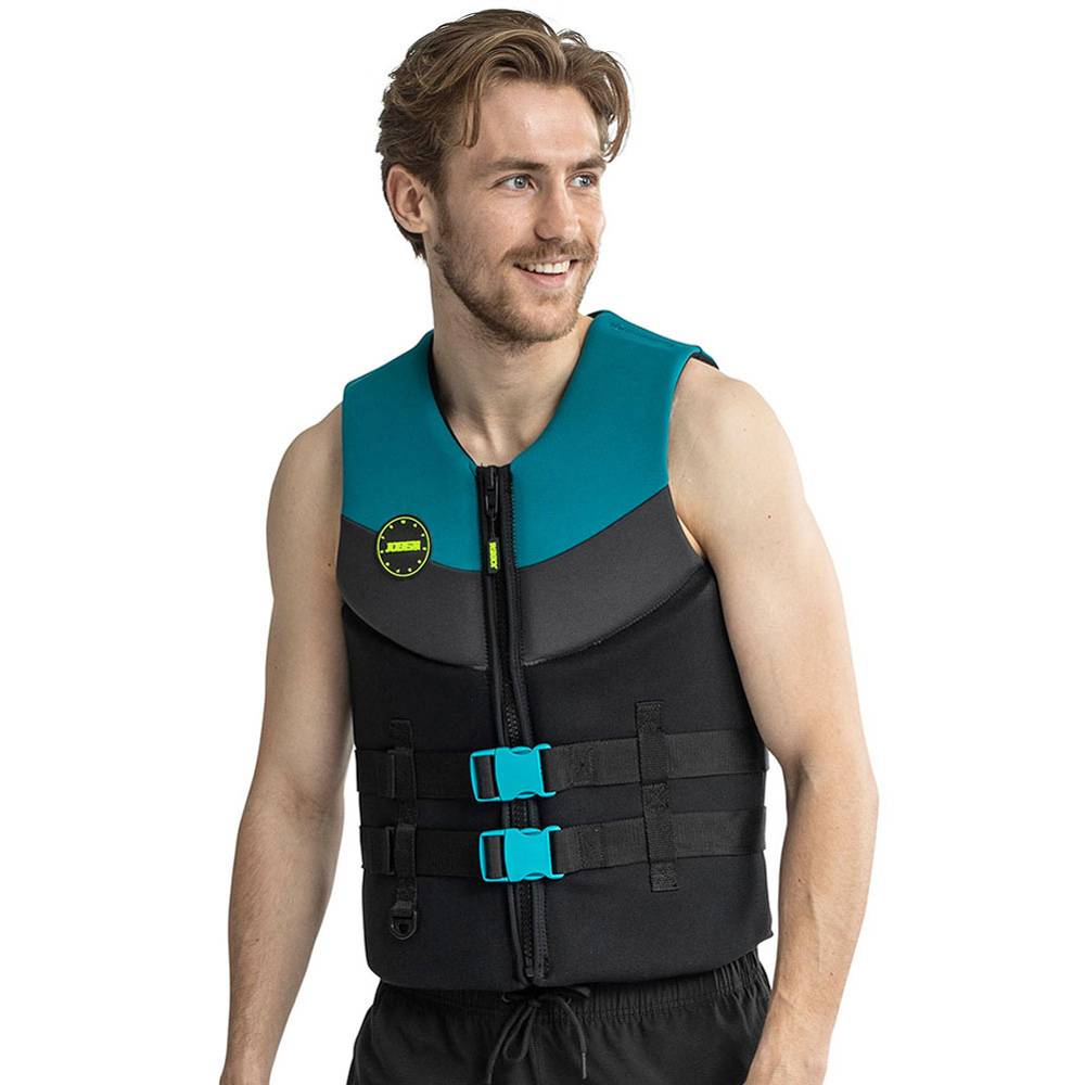 Neoprene giubbotto salvagente 50N da uomo Real Teal
