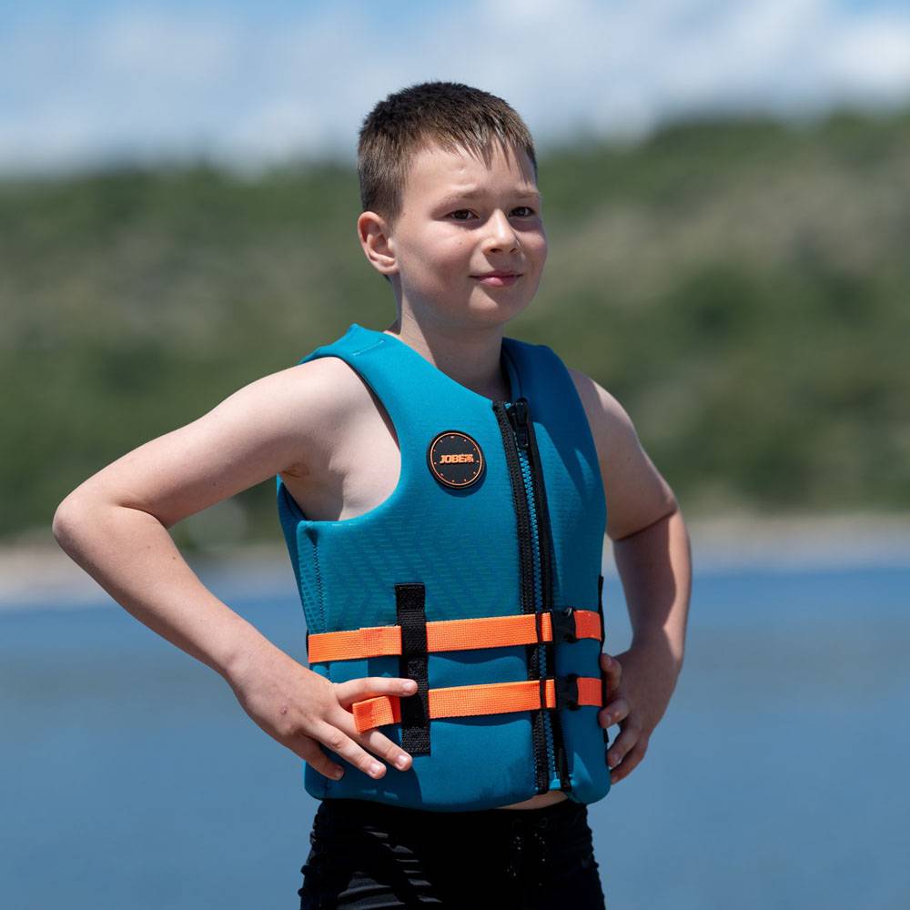 Jobe Neoprene giubbotto salvagente per bambini teal 8