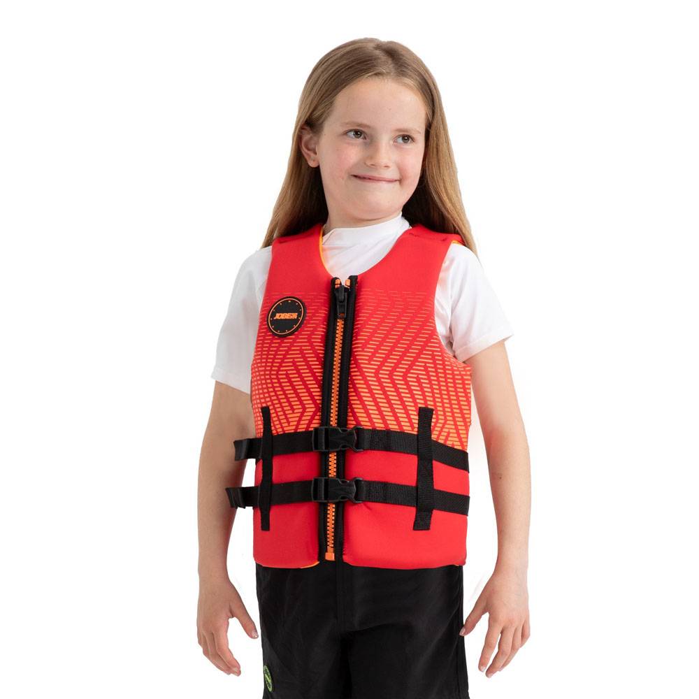 Neoprene giubbotto salvagente per bambini rosso
