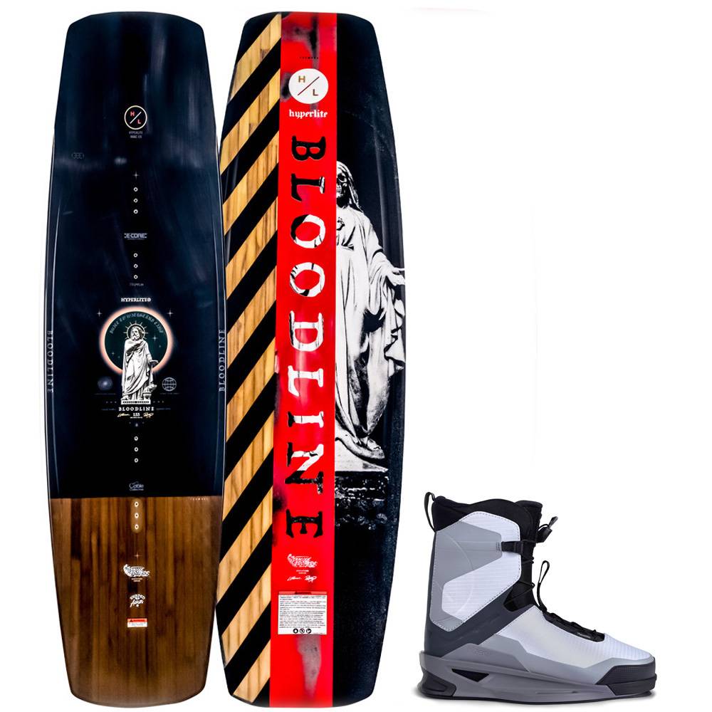 Hyperlite Bloodline wakeboard 147 cm con attacchi Zero2 foto 1