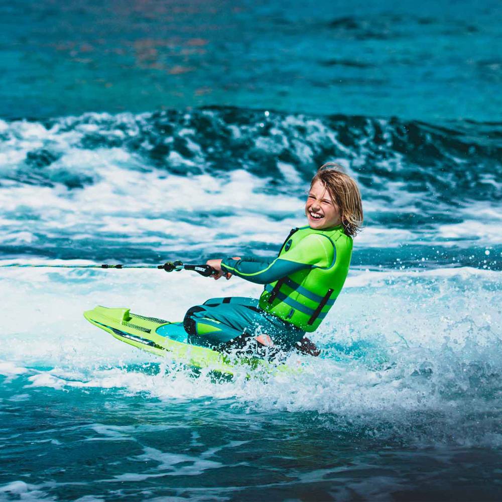 Jobe Pacchetto Slash Kneeboard Lime verde 4