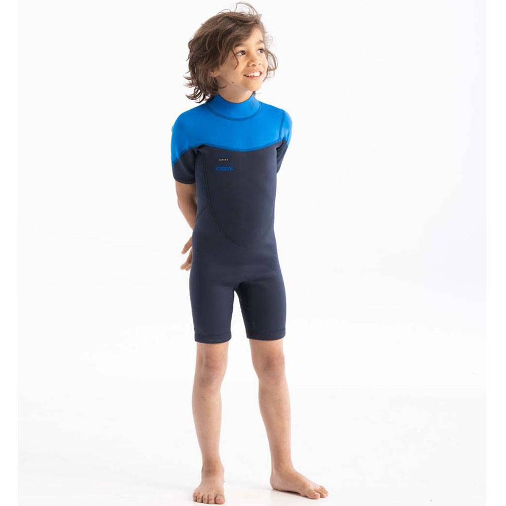 Boston shorty 2mm muta da bambini blu