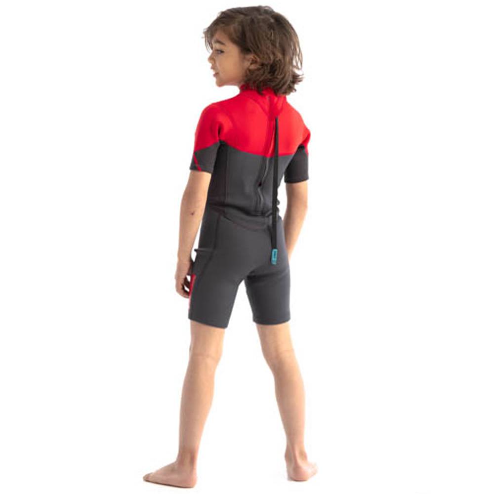 Jobe Boston shorty 2mm muta da bambini rosso 2