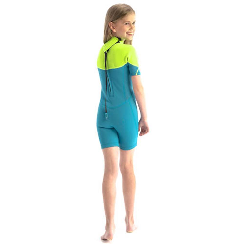 Jobe Boston shorty 2mm muta da bambini Teal 2