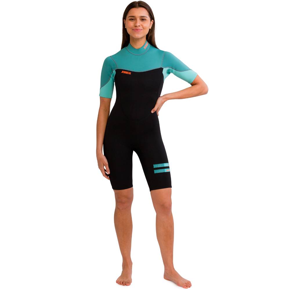 Sofia shorty 3/2mm muta da donna Vintage Teal