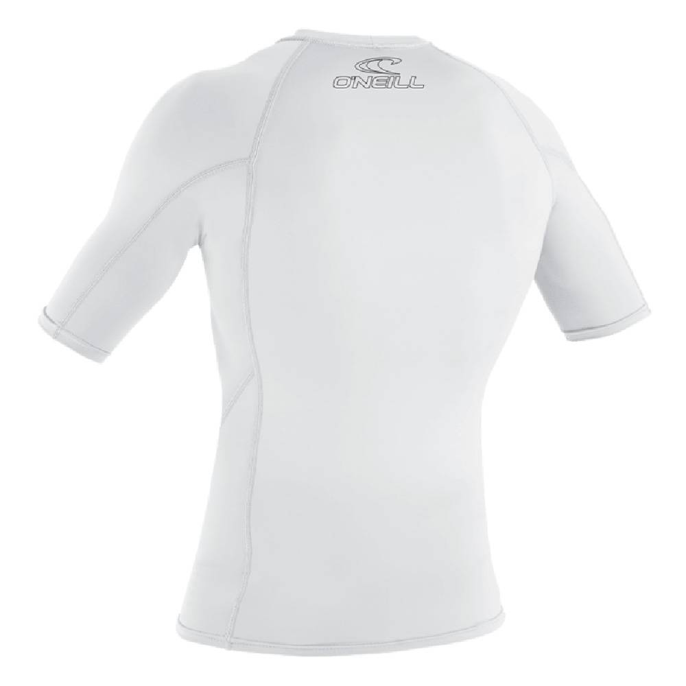 Oneill maglietta a maniche corte rash guard bambino bianca 2