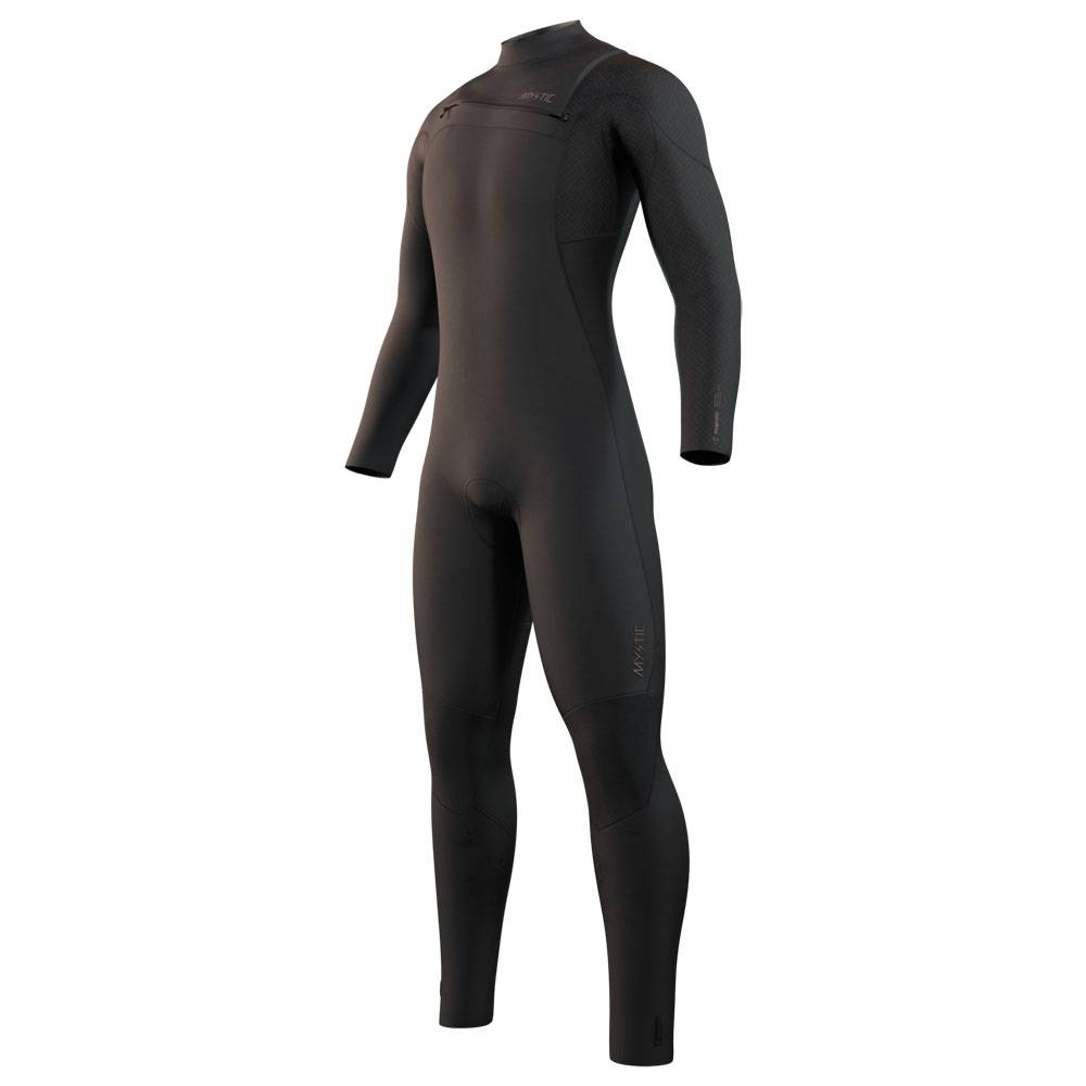Majestic muta intera uomo 5/4mm zip sul petto nera