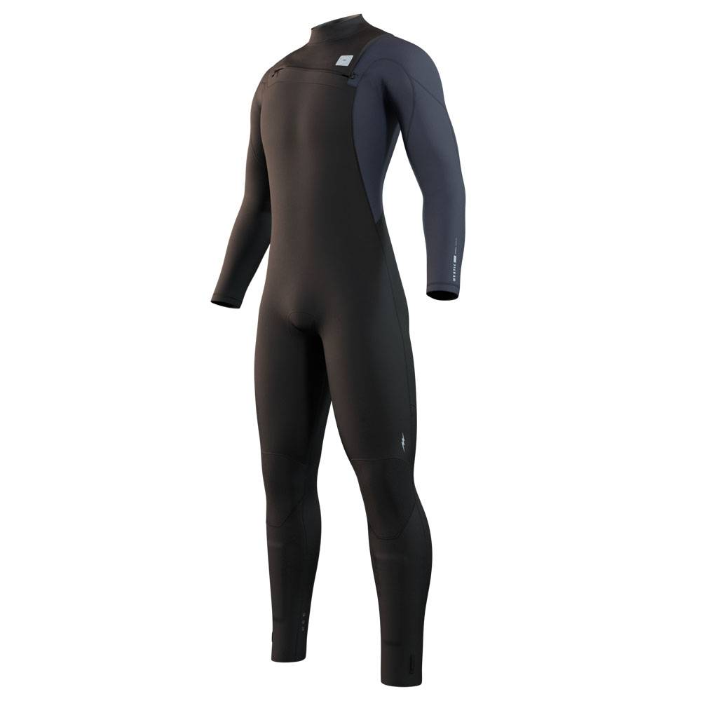 Mystic Marshall fullsuit muta uomo 5/3mm zip petto nero 2