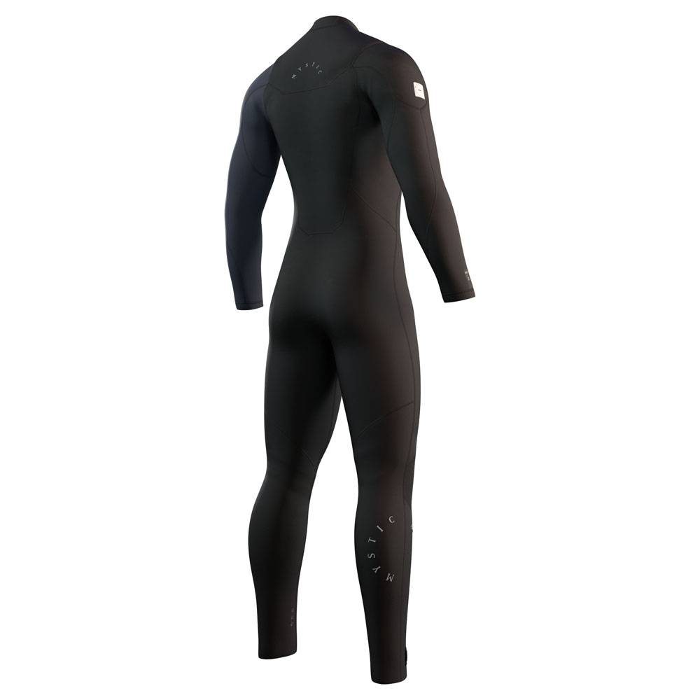 Mystic Marshall fullsuit muta uomo 5/3mm zip petto nero 4