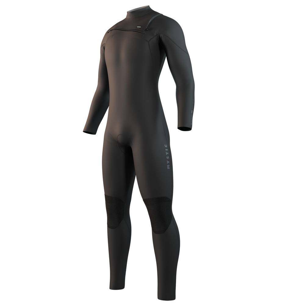 Motion Fullsuit 4/3 mm muta uomo nera con cerniera frontale