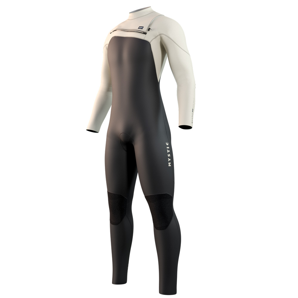Motion fullsuit 3/2 mm cerniera frontale uomo nero/sabbia