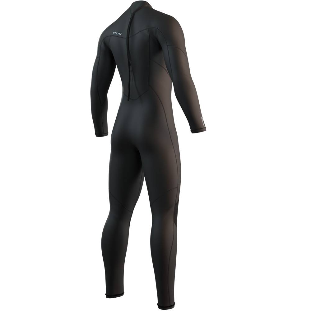 Mystic Muta uomo nera con cerniera posteriore Mystic Brand Fullsuit 3/2 mm 2