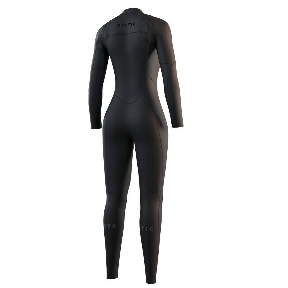 Mystic Haven Fullsuit 4/3 mm muta donna nera con cerniera frontale 2