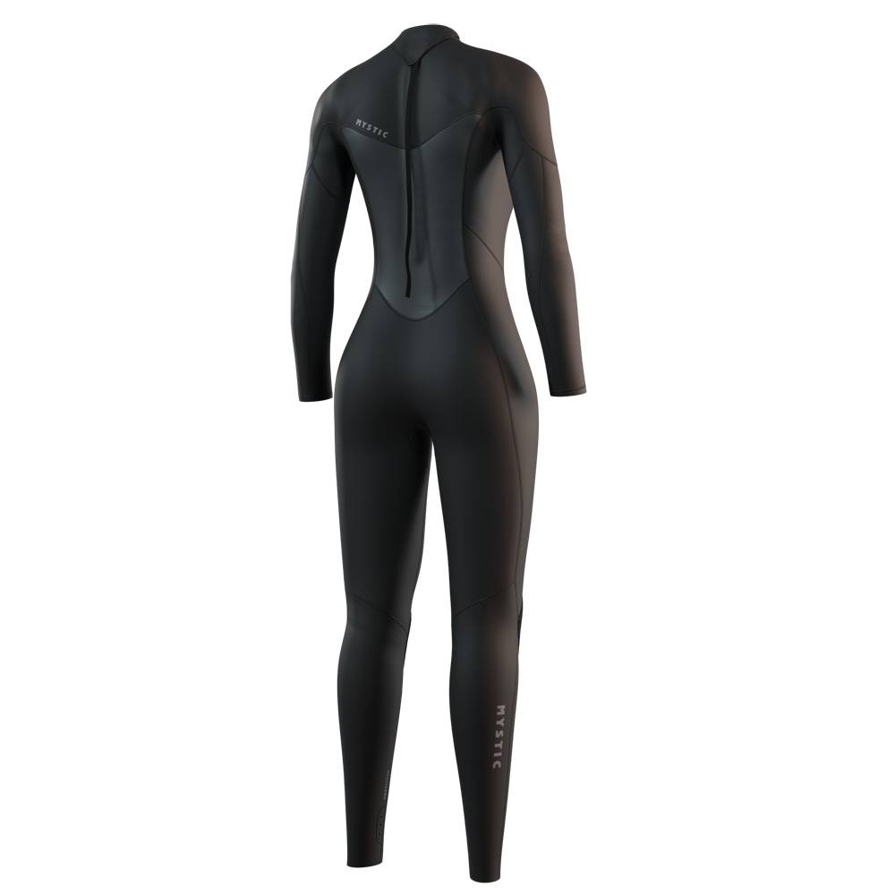 Mystic Star Fullsuit 3/2 mm muta donna nera con cerniera posteriore 2