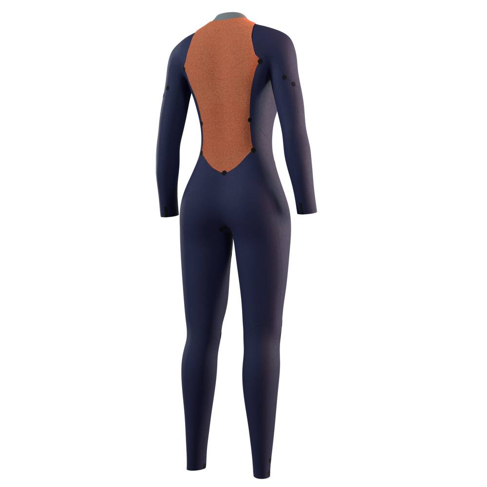 Mystic Star Fullsuit 3/2 mm muta donna nera con cerniera posteriore 4