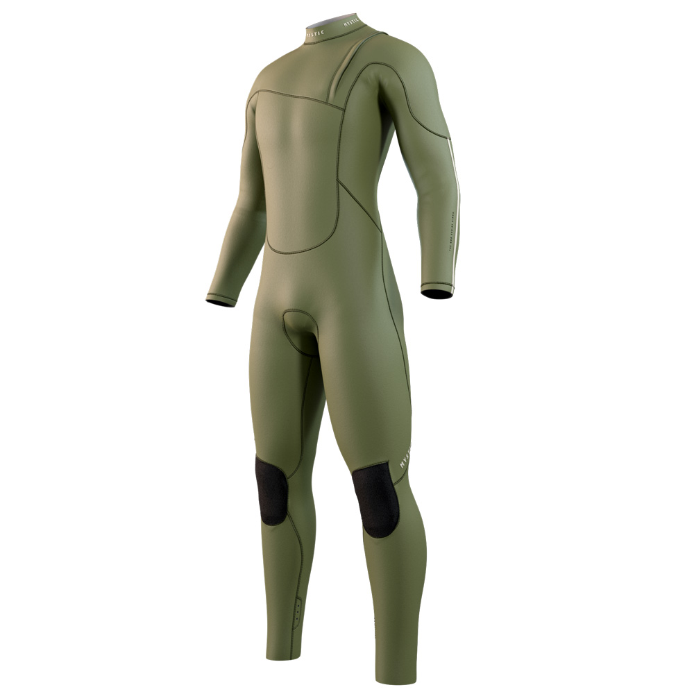 Mystic The One fullsuit 3/2 mm zipfree uomo verde foto 1