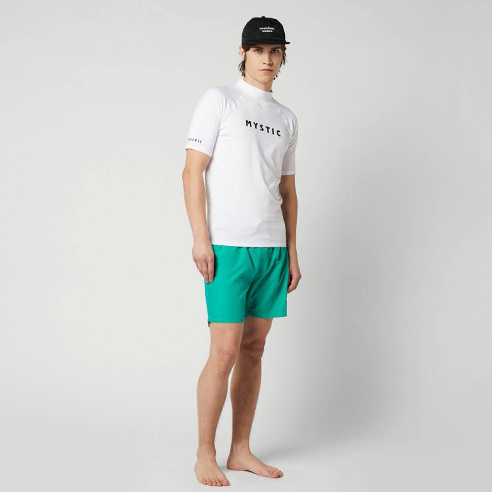 Mystic Maglia a maniche corte rash guard SS uomo bianca 3