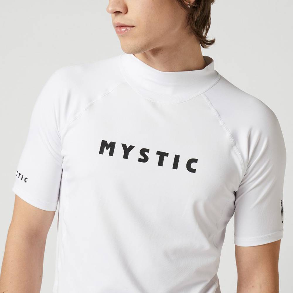 Mystic Maglia a maniche corte rash guard SS uomo bianca 6
