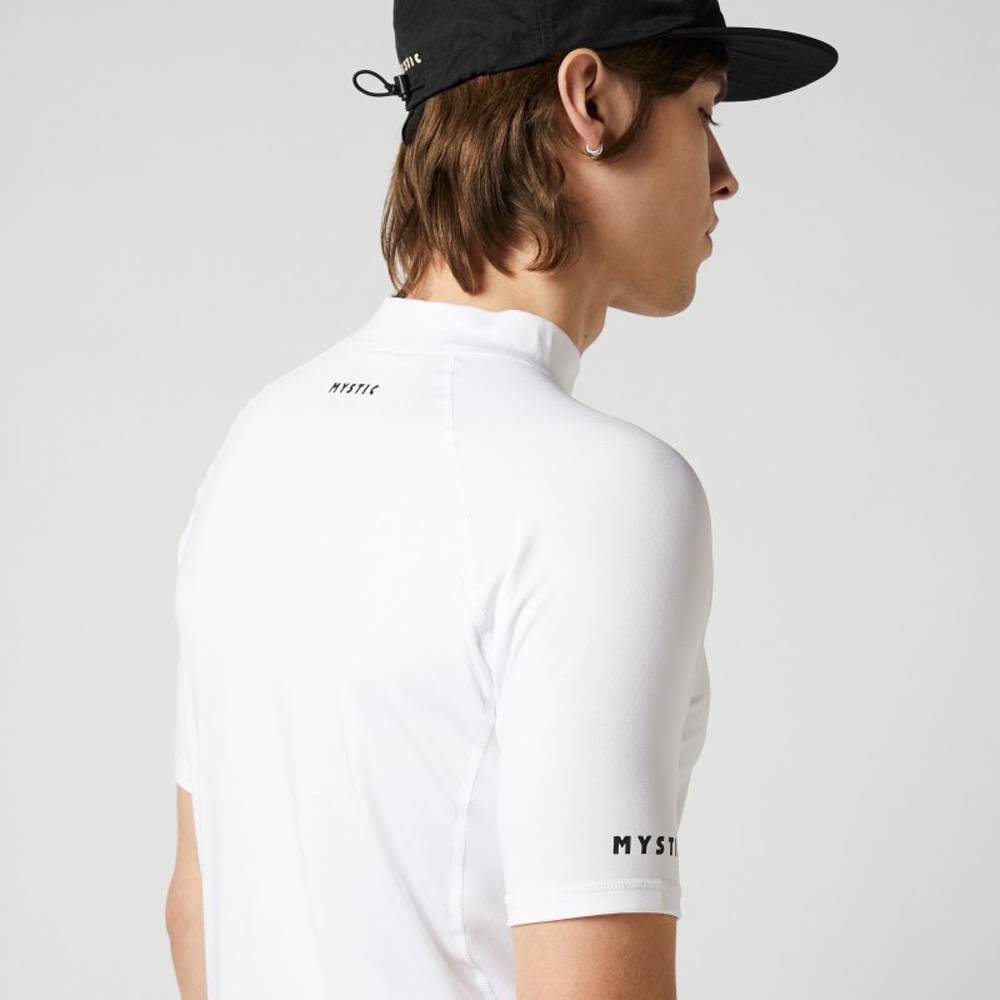 Mystic Maglia a maniche corte rash guard SS uomo bianca 7