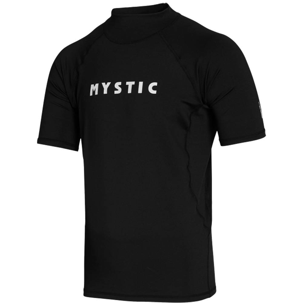Maglia a maniche corte Rash guard SS uomo nera