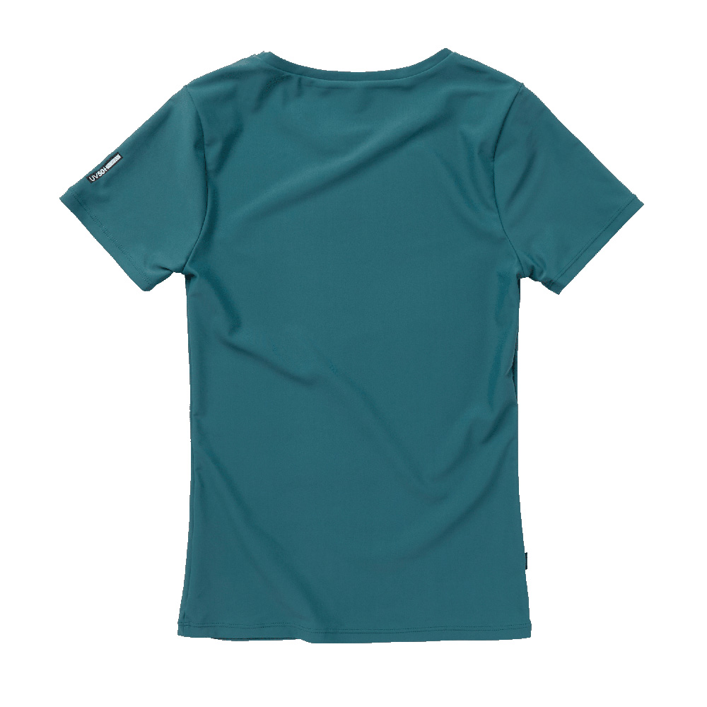 Mystic Star rash guard maniche corte donna teal blu 2