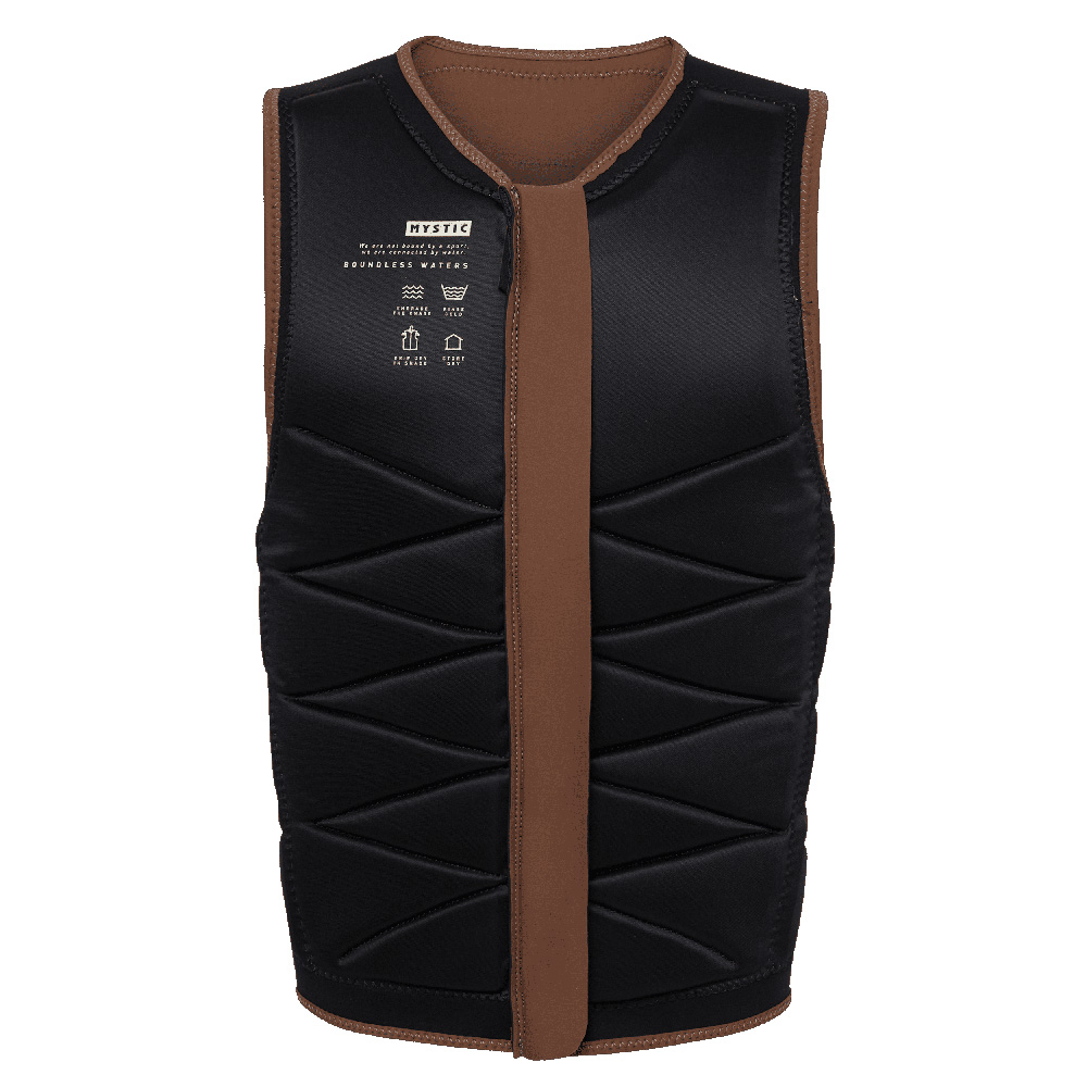 Mystic Outlaw impact shield uomo marrone 3