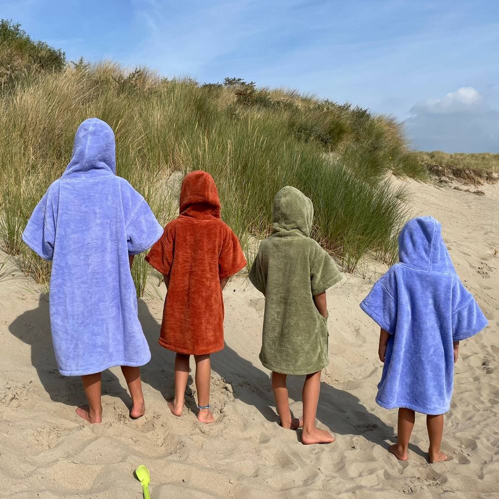 Mystic Poncho Teddy Kids lilla 3