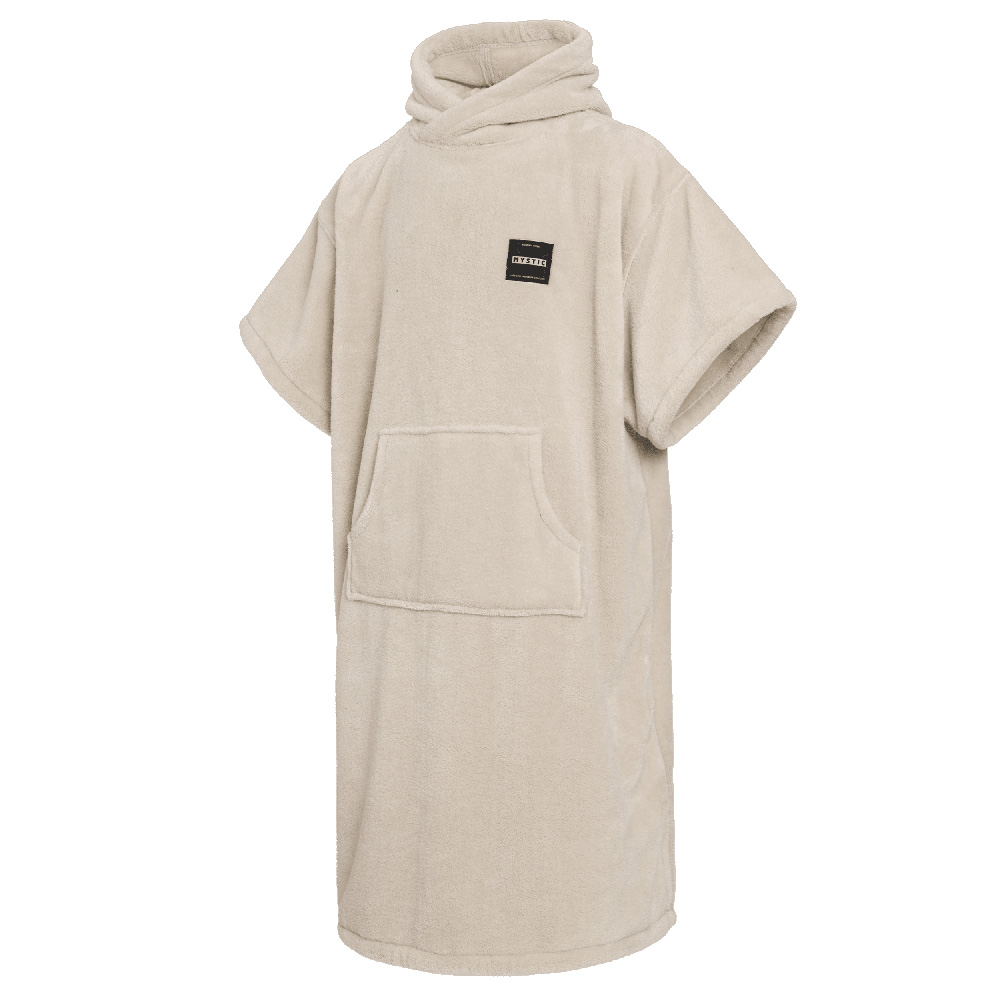 Teddy poncho sabbia