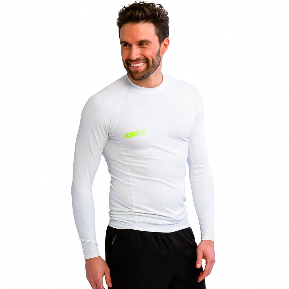 Maglia a maniche lunghe da uomo bianca
