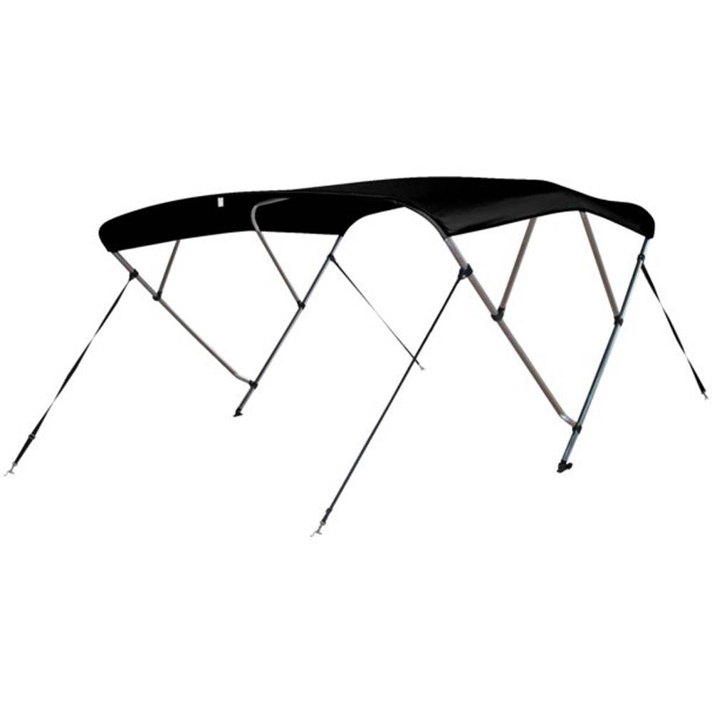 Talamex Telo Biminitop deluxe 4 archi 240x200-213x137cm nero foto 1