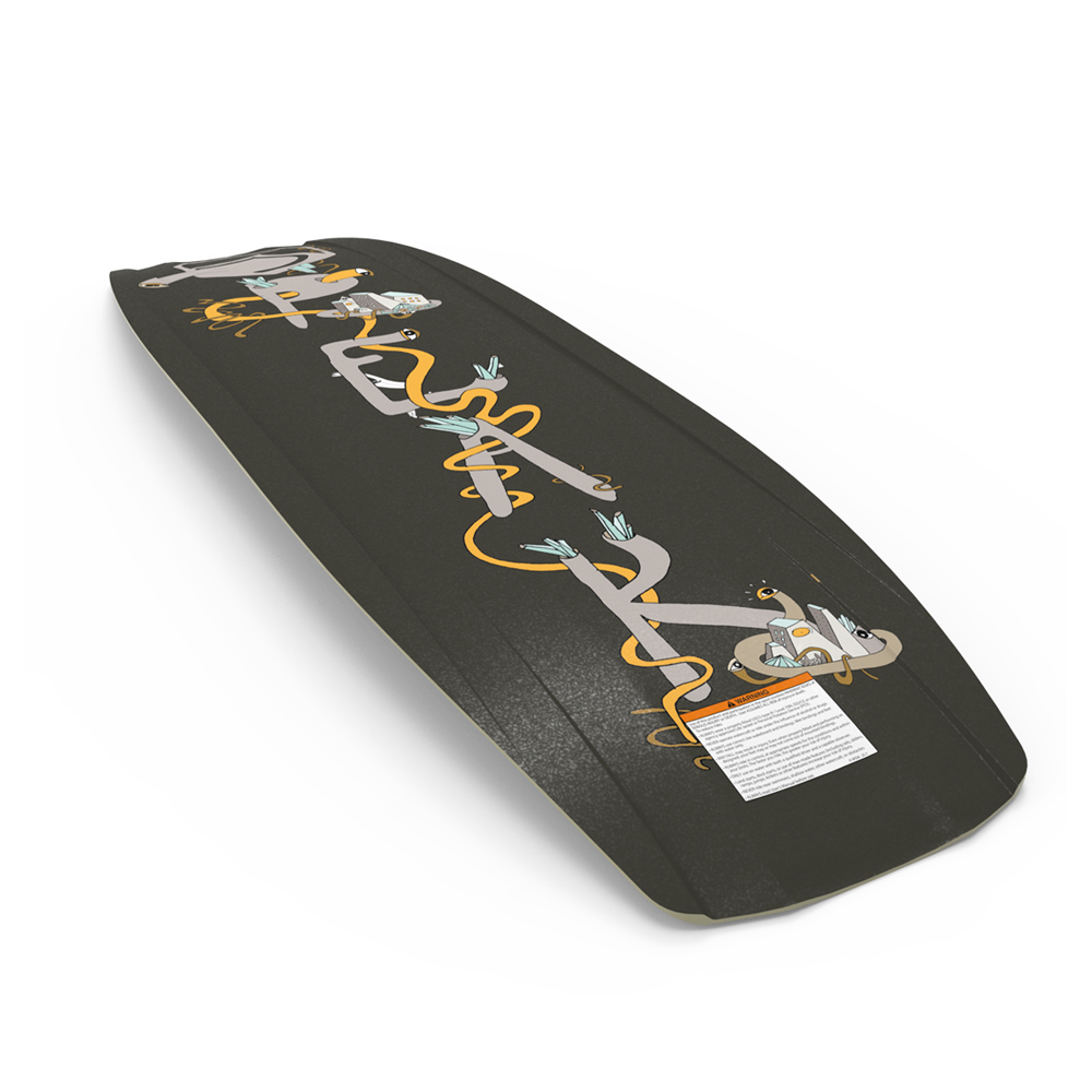 Liquid Force Set wakeboard Peak 146 cm con legature Peak 4d 3