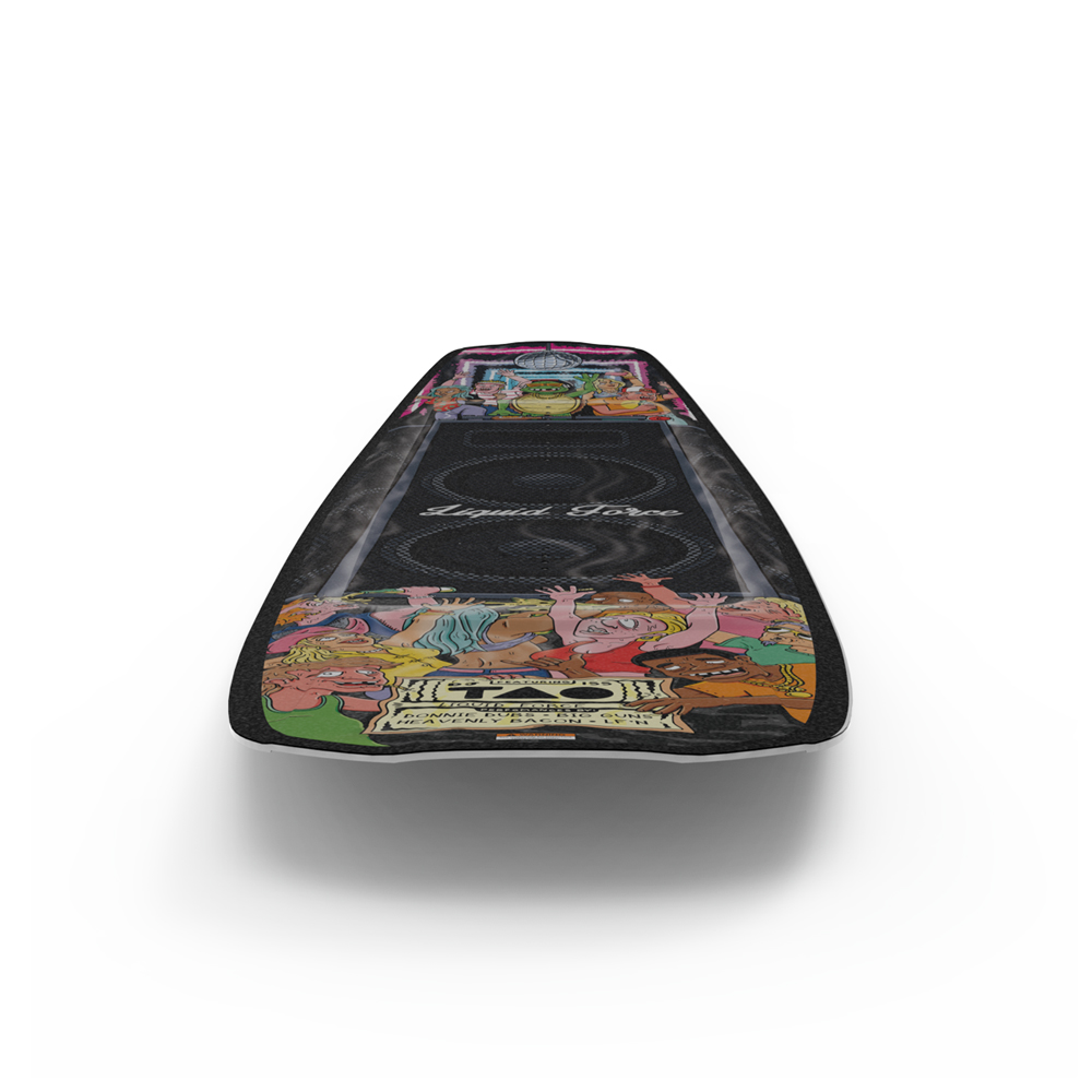 Liquid Force Set wakeboard Tao 145 cm con legature Tao 6x 5