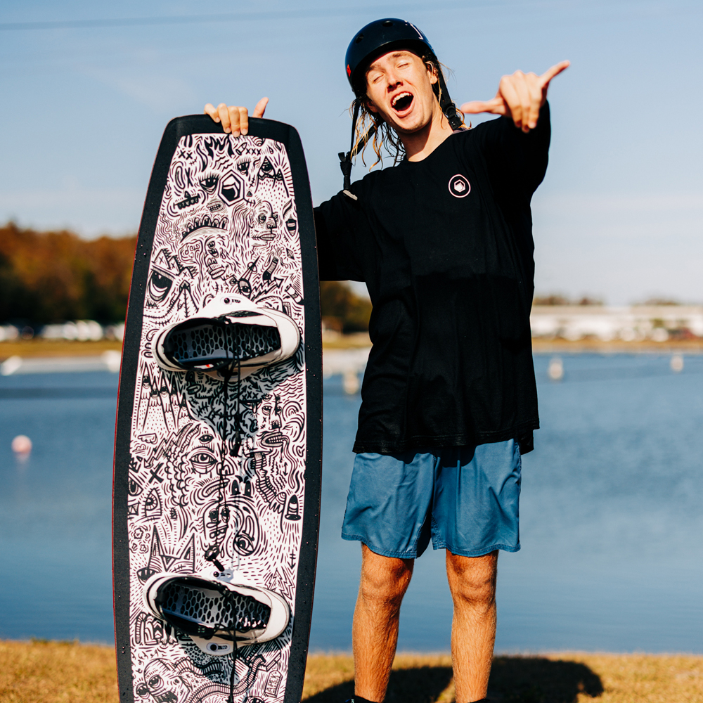 Liquid Force Set wakeboard Apex 134 cm con Classic 6x bindings 8