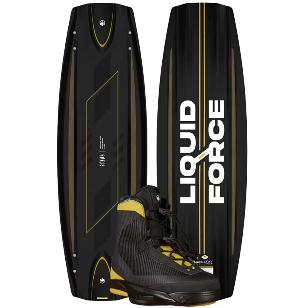 Liquid Force Set wakeboard Ethos 141 cm con binding Vertex 6x foto 1
