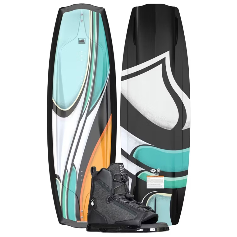 Liquid Force Set da wakeboard Trip 150 cm con legature Index foto 1