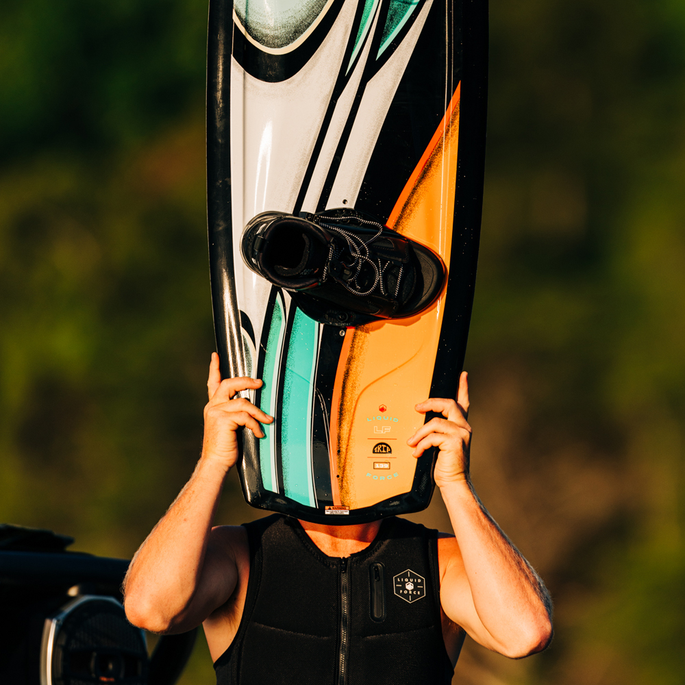 Liquid Force Set da wakeboard Trip 150 cm con legature Index 7