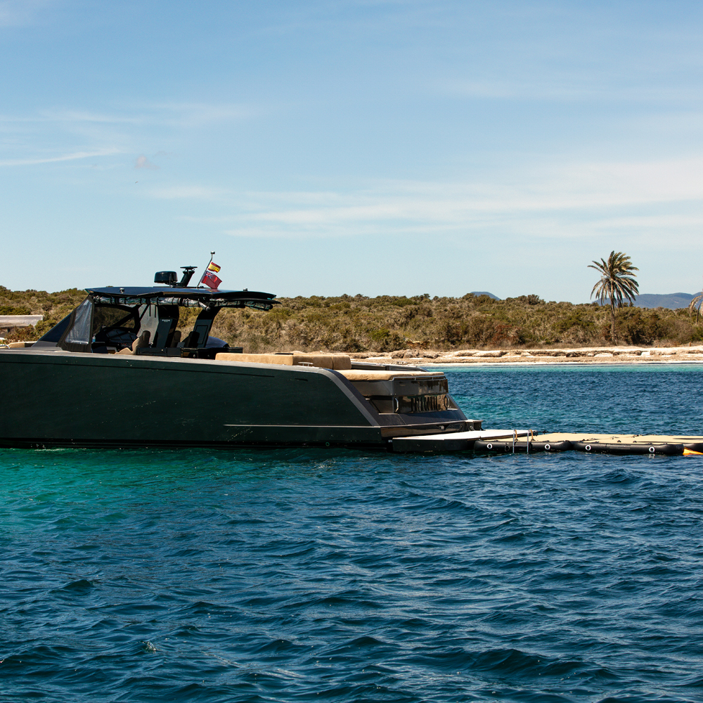 SeaRaft M-Shape jet ski dock gonfiabile nero 2