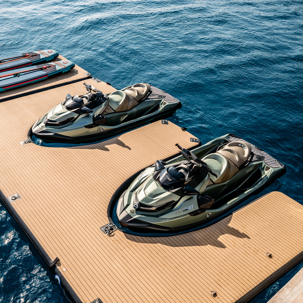 SeaRaft M-Shape jet ski dock gonfiabile nero 5